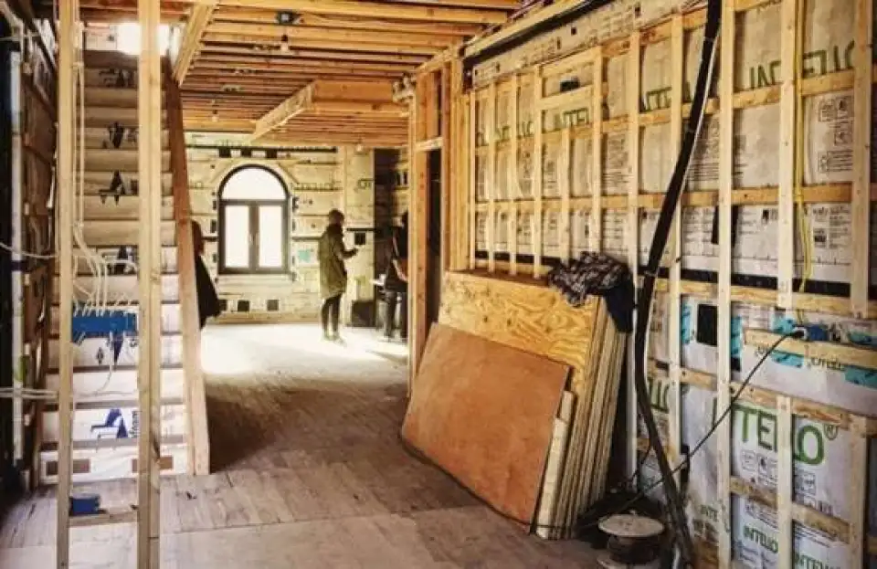 passive house before gut renovation 2