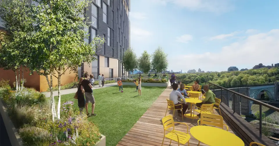 21D33 MAP, Highbridge Landscape Renderings T703 210525